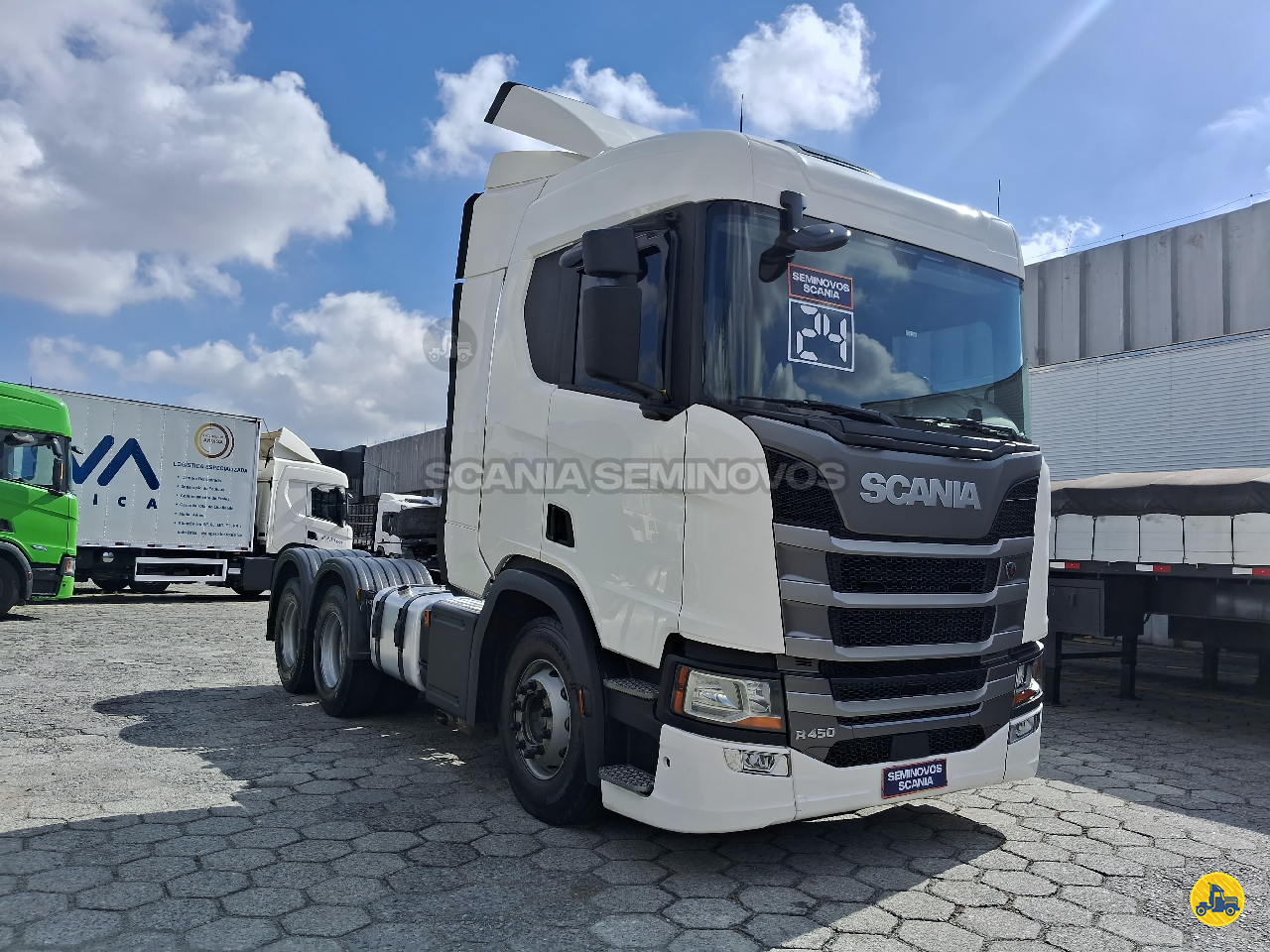 CAMINHAO SCANIA SCANIA R450 Cavalo Mecânico Cavalo 6x2 Codema Seminovos - Scania GUARULHOS SÃO PAULO SP